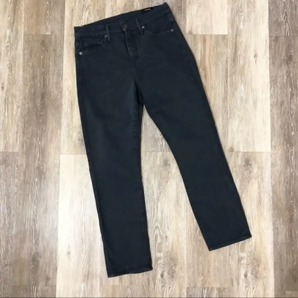 Vince Skinny Crop Denim Jeans in Slate Gray Wash Size 28